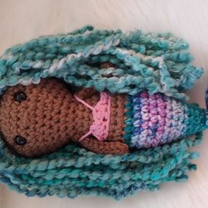 Handmade mermaid doll